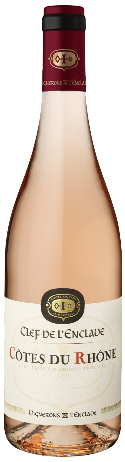 Vin Clef de l'Enclave Côtes du Rhône Rosé Vignerons de l'Enclave
